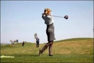 Análisis por fotogrametría 3D de la técnica de swing de una golfista profesional