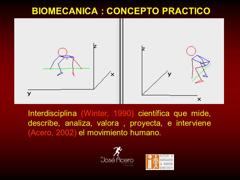 La Biomecánica: Concepto integral y su contexto practico